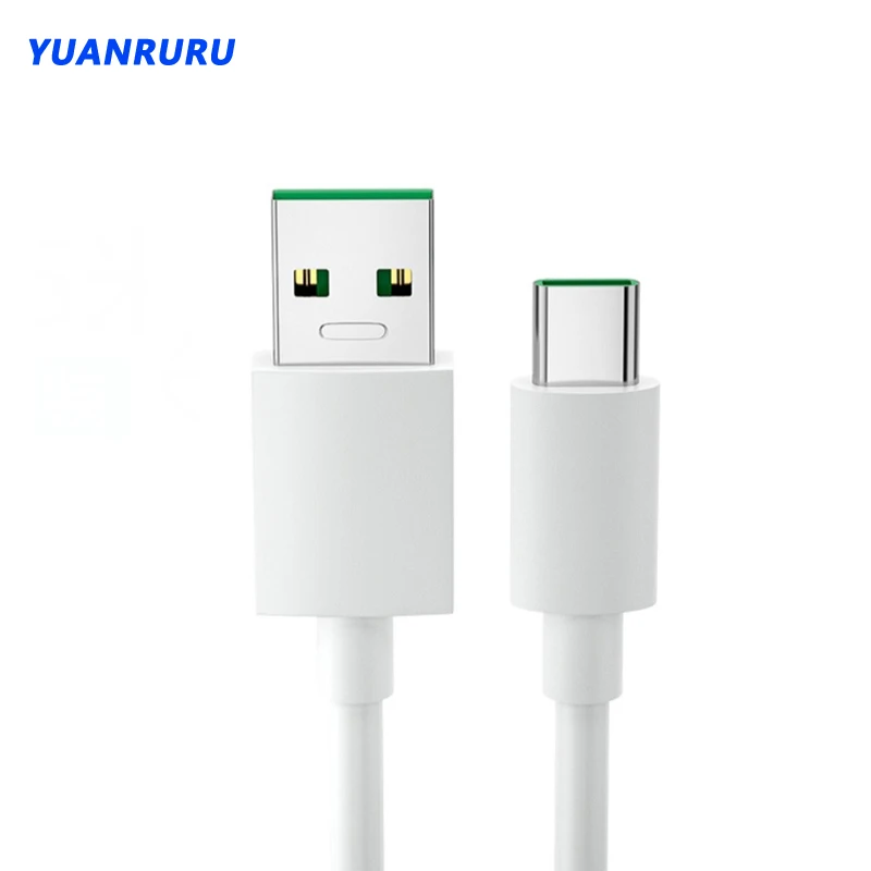 usb c cable type c 5a 65w vooc fast charging cord for oppo find x reno r17 mobile phone data wire type c cable charger usb cable free global shipping