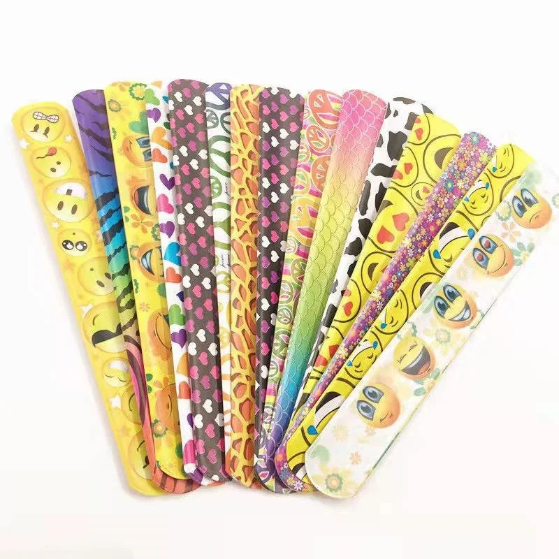 

20 шт. случайный DIY чистый браслет slap скидка на вечеринку Пасхальный подарок Детские ремесла