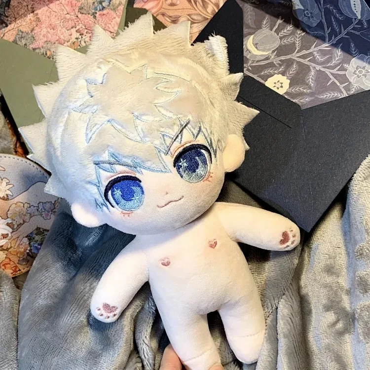 

Anime Hunter x Hunter Killua Zoldyck 20cm Cosplay Plush Stuffed Doll Body Cotton Toys Change Clothes Fans Gifts