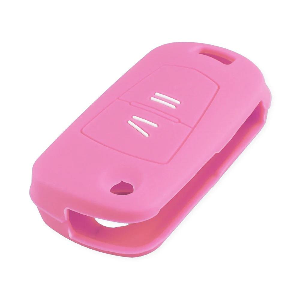 

Складной силиконовый чехол KEYYOU для автомобильного ключа с пультом дистанционного управления и 2 кнопками, чехол для Opel Corsa Astra j g h Kadett Monza