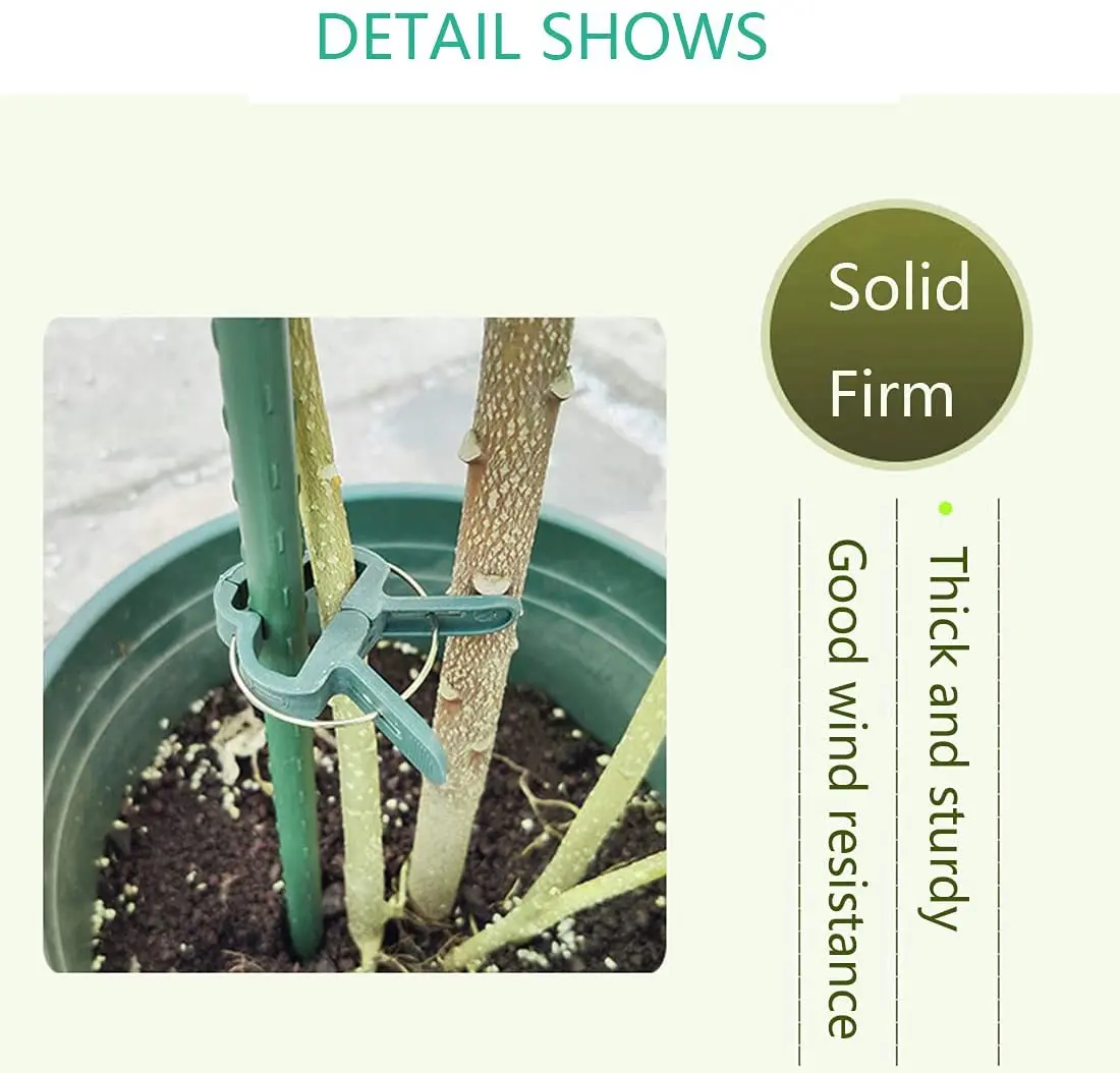 10/5 шт. многоразовые зажимы для растений |