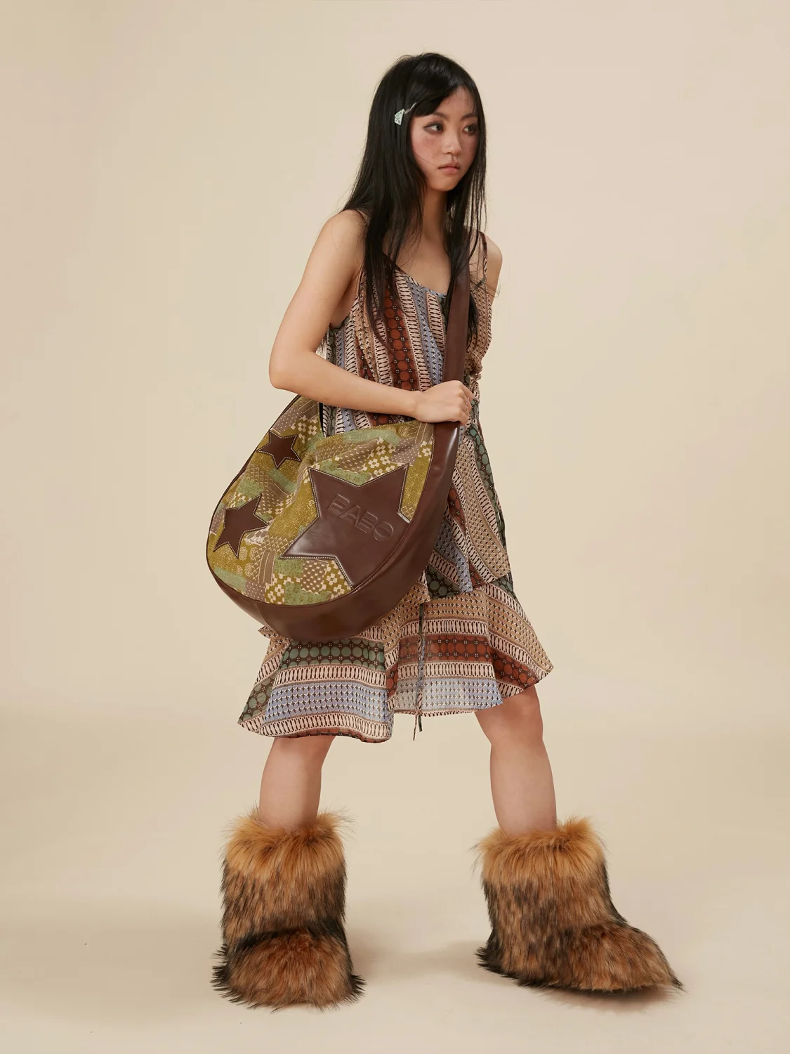 Y2k Эстетические индивидуальные сумки-тоут со звездами Холст Уличная одежда Сумки