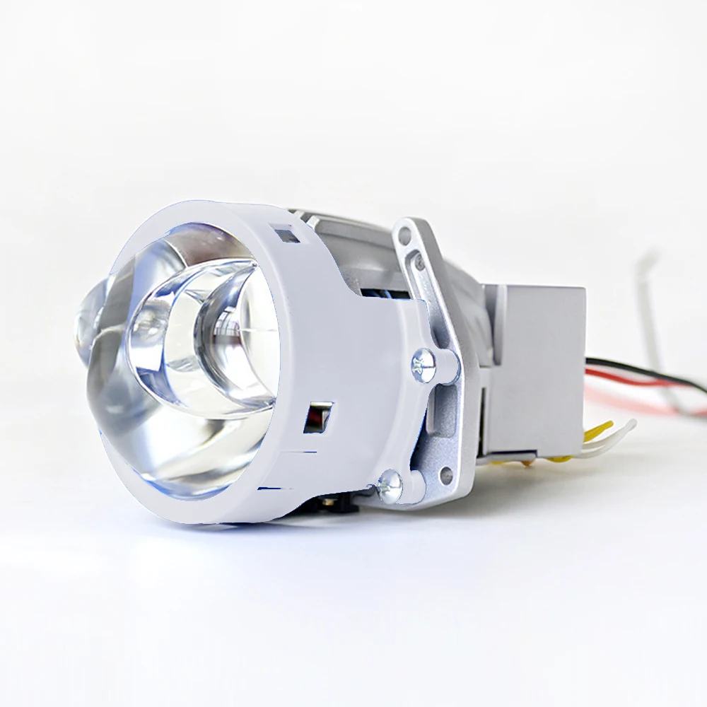 

2,5 дюймовый мини-проектор Bi светодиодный, линза для автомобиля Hella5 для Bmw e46 e39 e60, фотоотражатель лазерной фары, линзовидный 95 Вт, 6000 лм, K