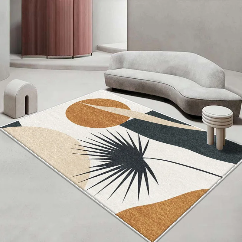 

Nordic Light Luxury Rug Modern Living Room Coffee Tables Rugs Ins Style Bedroom Carpet Room Decoration Teenage Carpets Washable