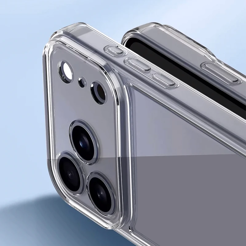 Фото Мягкий силиконовый прозрачный чехол для iPhone 17e, 17 Pro Max, 16, 15, 14, 13, 12 Pro Max, 16e, 11, противоударный, с цветочным узором №5
