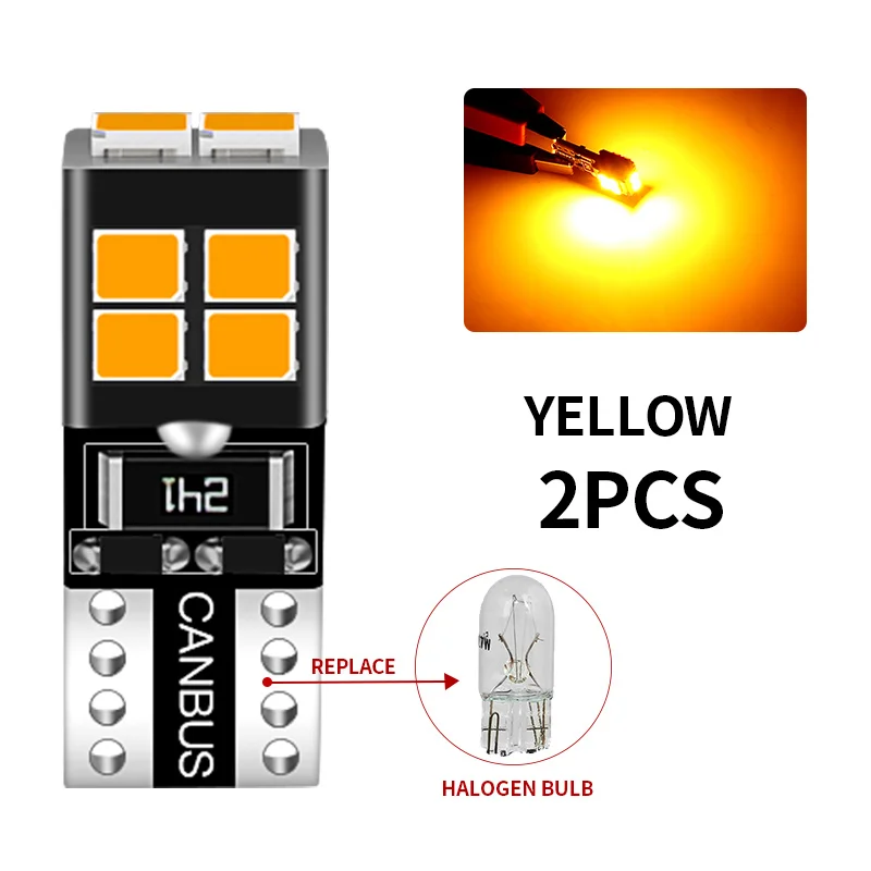

2x T10 W5W CANBUS светодиодные боковые стояночные огни габаритные лампы для Ford Focus 2 3 4 1 C-Max Fusion