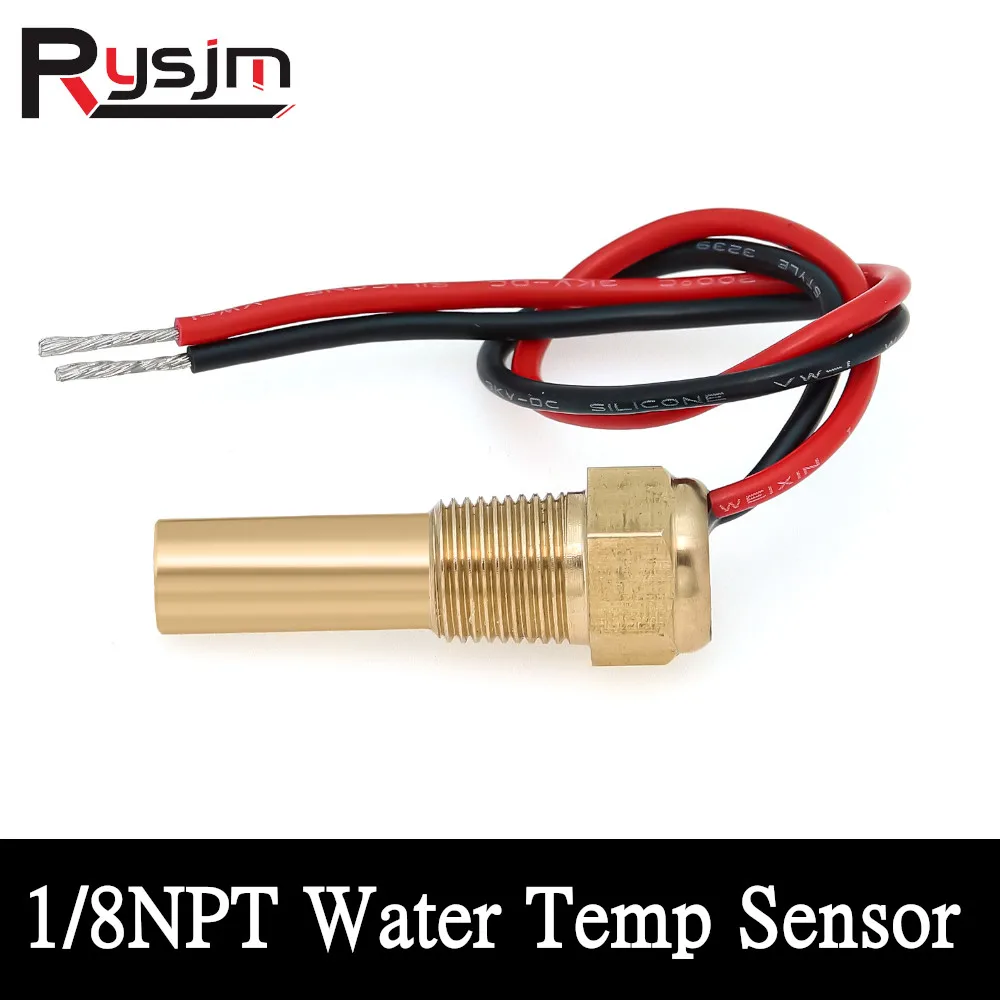 

1/8NPT Thread Water Temp Sensor For Car Boat Marine Alarm Sender 310-22ohm Fit Water temperature Gauge