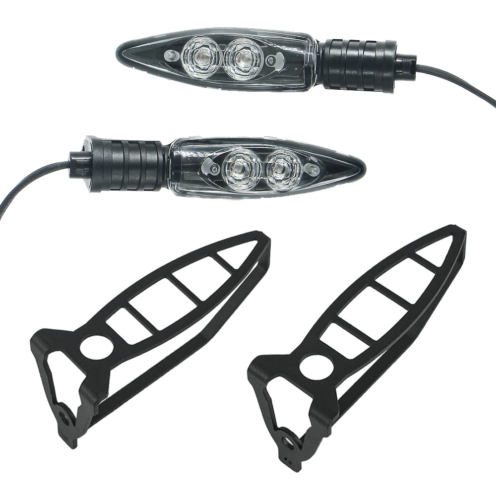 

Blinker Turn Signals Light Motorcycle LED Indicators Protector Guard For BMW G310R G310GS R1200GS R1250GS Adv K1300S F 800 GS/R