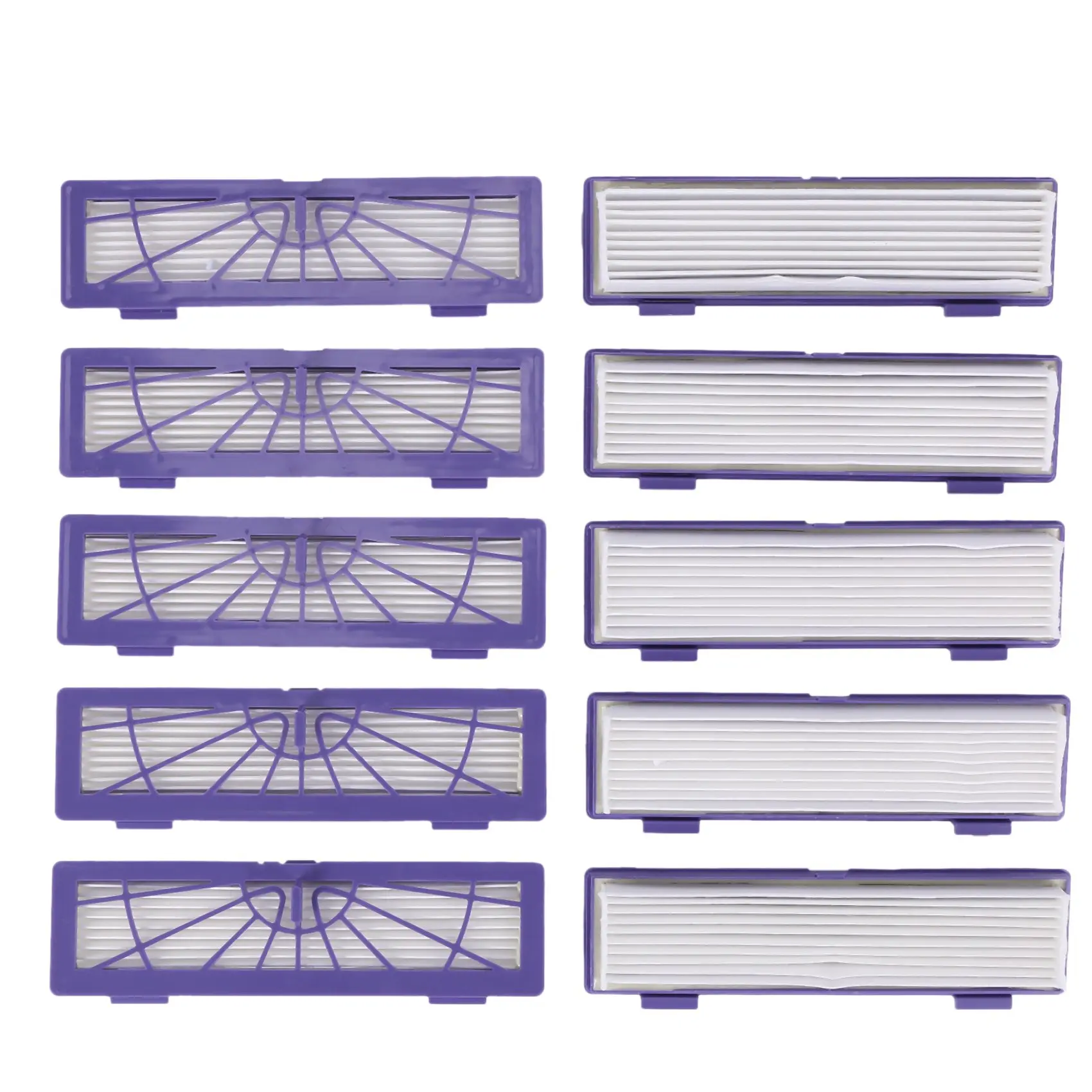 

10 Pcs Hepa Filters For Neato Botvac D/Connected Series D7 D80 D85 D3 D75 D5 70E 75 80 85 Vacuum Cleaner Parts Pets/Allergies