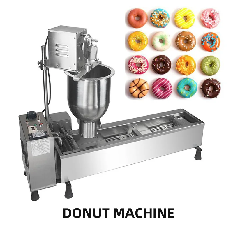 

Doughnut maker, commercial stainless steel doughnut maker, full-automatic fryer, cake shop, dessert shop, fryer, food baking equ