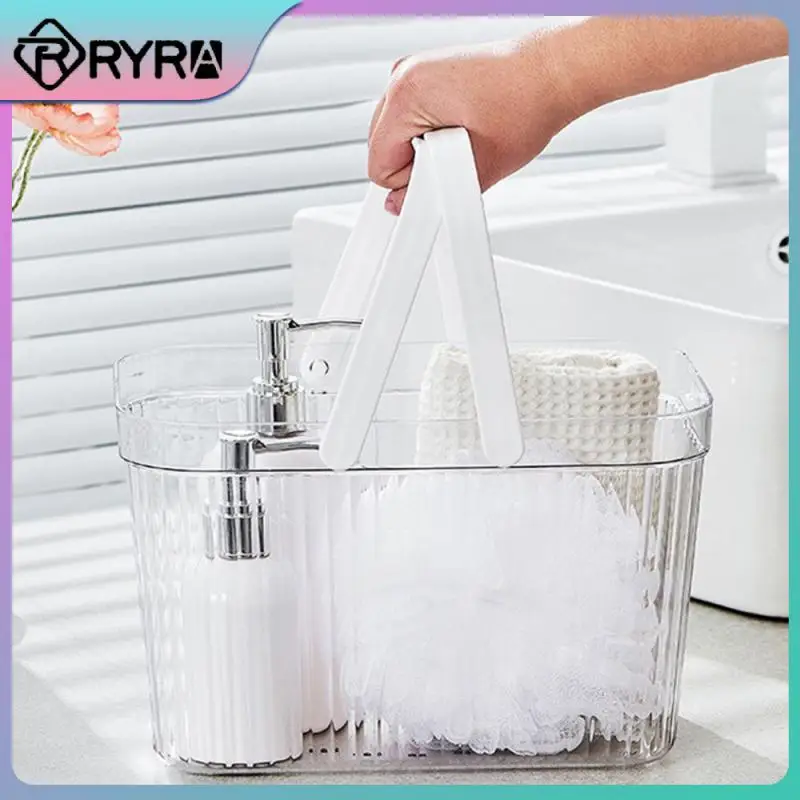 

Easy To Clean Nordic Style Save Space Fashion Non-toxic And Tasteless Ins Transparent Neat Storage Storage Basket