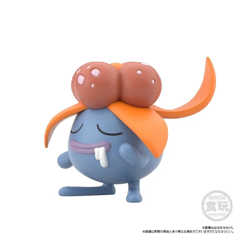Фото В наличии: Оригинальные фигурки Bandai Shokugan Pokemon Erika, Gloom, Vileplume — персонажи аниме для рождественского подарка, коллекционные игрушки-модели №5