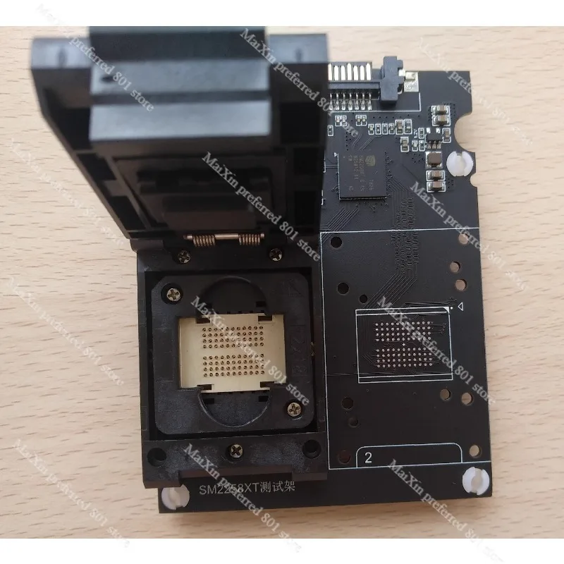 SM2258XT твердотельный интерфейс sata испытательный стенд для вспышки bga152/132 16ce