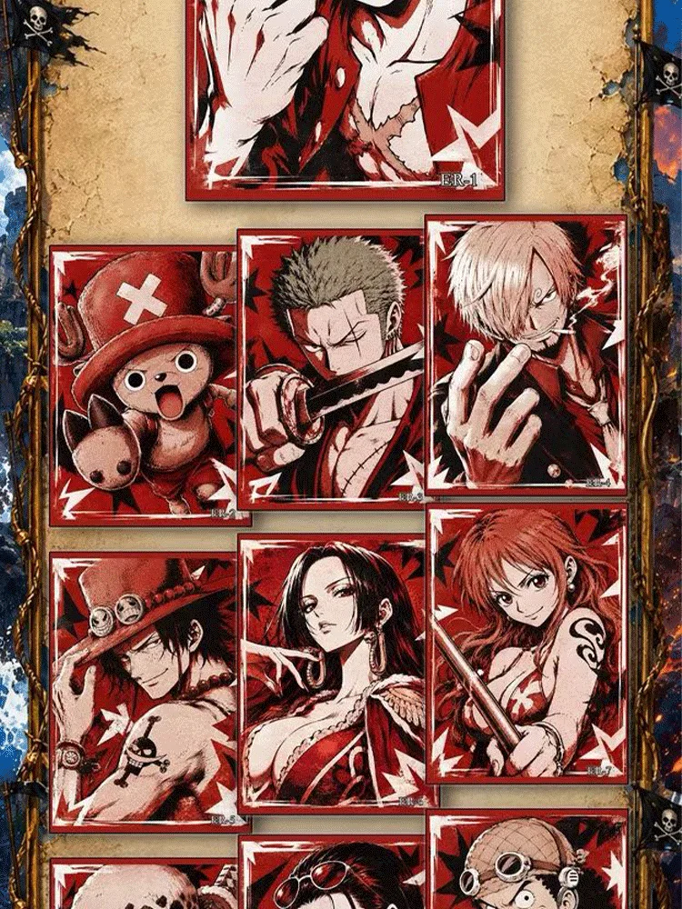 Фото Коллекционные карточки One Piece «Эпоха великих пиратов», средний размер, аниме, отрывные, целая коробка, оптом, загадочные №2