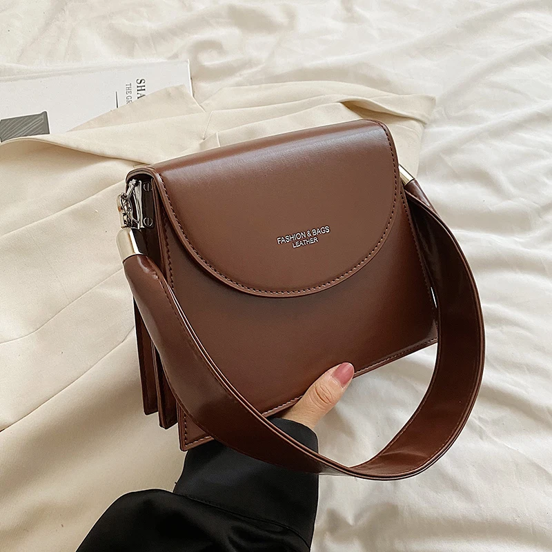 Модные трендовые новейшие маленькие сумки через плечо из искусственной кожи для