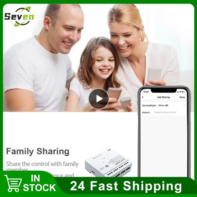 

1/3/5PCS Tuya Zigbee Smart Switch Module 4 Channels 85-250V WIfi Relay DIN Rail RF433 Remote Control Works with Alexa Google