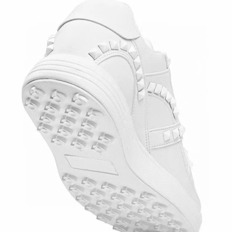 2023 Golf Shoes Women's UTAA Leather Material Waterproof Non-slip Comfortable Outdoor Sneakers Travel Casual Shoes
