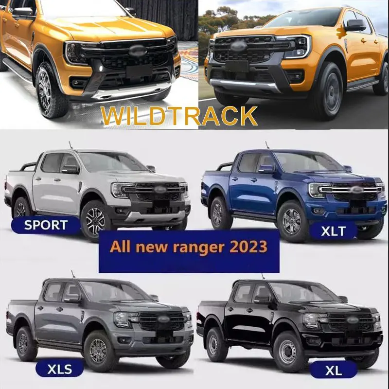 2022-2024 козырек двери окна боковые ветрозащитные дефлекторы для Ford Ranger Wildtrak T9 2022 2023 Sport XLT XLS XL дождезащитные аксессуары (art.: 3920bf6ed2ff5) - 3920bf6ed2ff5