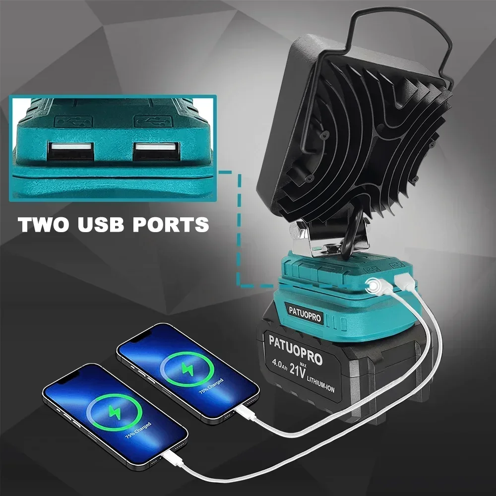 64 светодиодный беспроводной рабочий фонарь 4-дюймовый прожектор для работы на