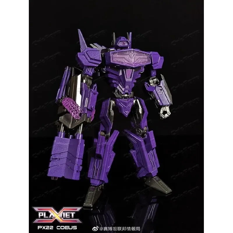 Фото Оригинальная игрушка-робот Planet-X Transformation PX-22 Coeus FOC Shockwave для детей и коллекционеров №5