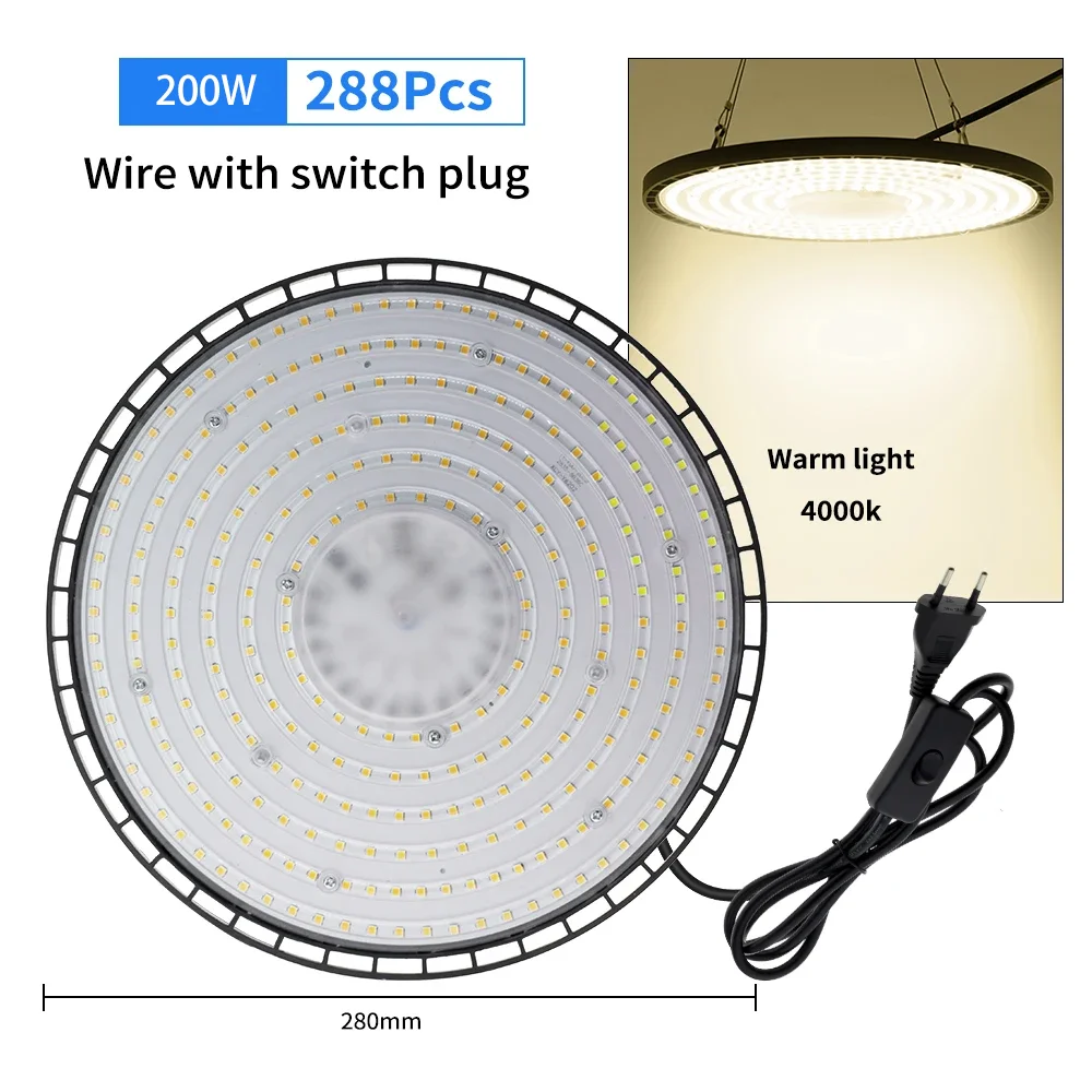 

Светодиодные промышленные светильники IWP High Bay 100W 150W 200W