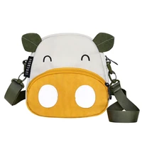 summer small fresh canvas bag 2022 new versatile messenger bag for girls cartoon cute cloth bag wallet purse