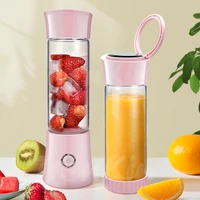 custom 2021 smart usb rechargeable electric sports gym blender juicer mixer portable blender with direct drink