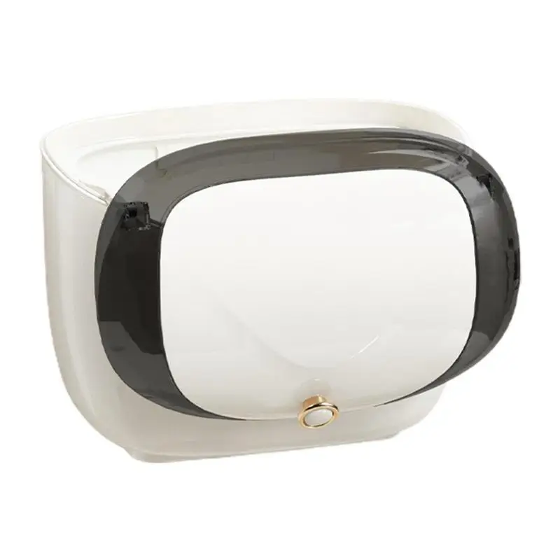 

Cabinet Door Trash Can Wall Mounted Kitchen Trash Can With Lids Large Capacity Garbage Can Back Adhesive Trash Bins For Wall