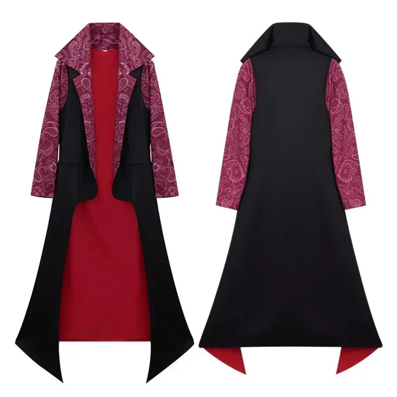 Фильм Дракулы Михок Шанкс Косплей Костюм Куртка ТВ Тренч Хэллоуин Карнавальные