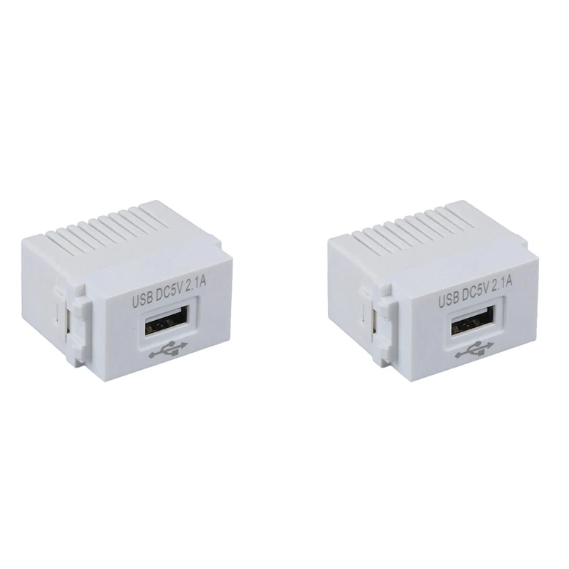 2X панель для зарядки телефона USB-модуль питания розетка 220 В трансформатор 5 2 1 А