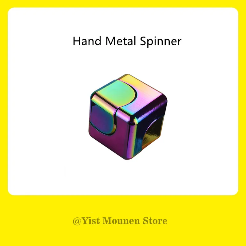 

Магнитный красочный Спиннер, игрушки для снятия стресса для детей, антистрессовый ручной металлический Спиннер, настольные игрушки для взр...