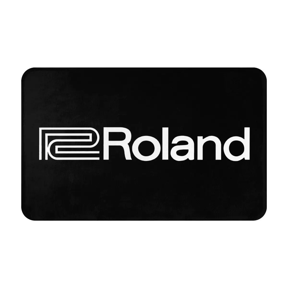 

Black Roland Piano Pattern Carpet Mat Decoration Room Living Room Home Floor Mat Door Mat