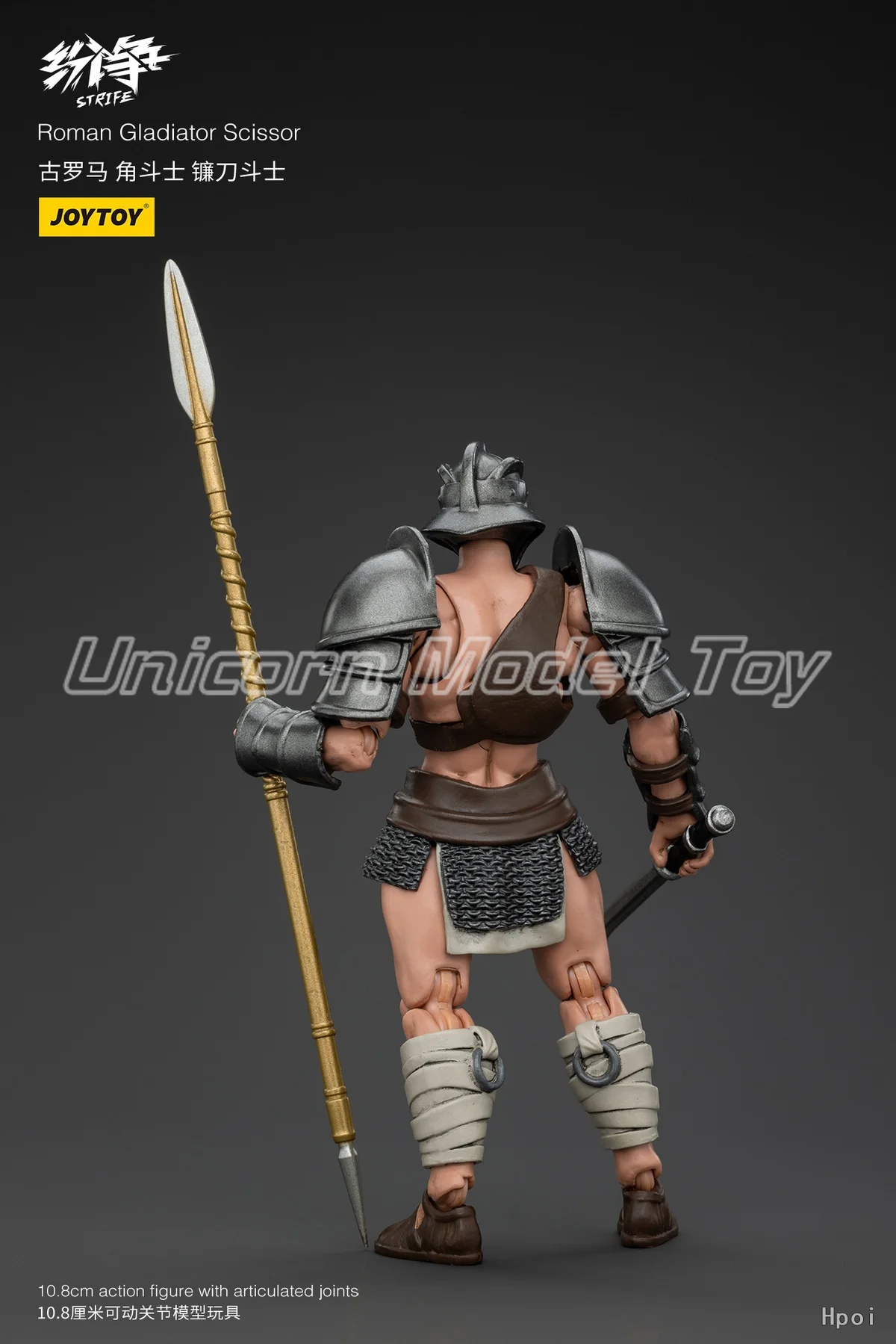 Фото 【UA】 JOYTOY STRIFE Римский гладиатор с ножницами, масштаб 1/18, фигурка, модель, игрушка, подарок, коллекция №3