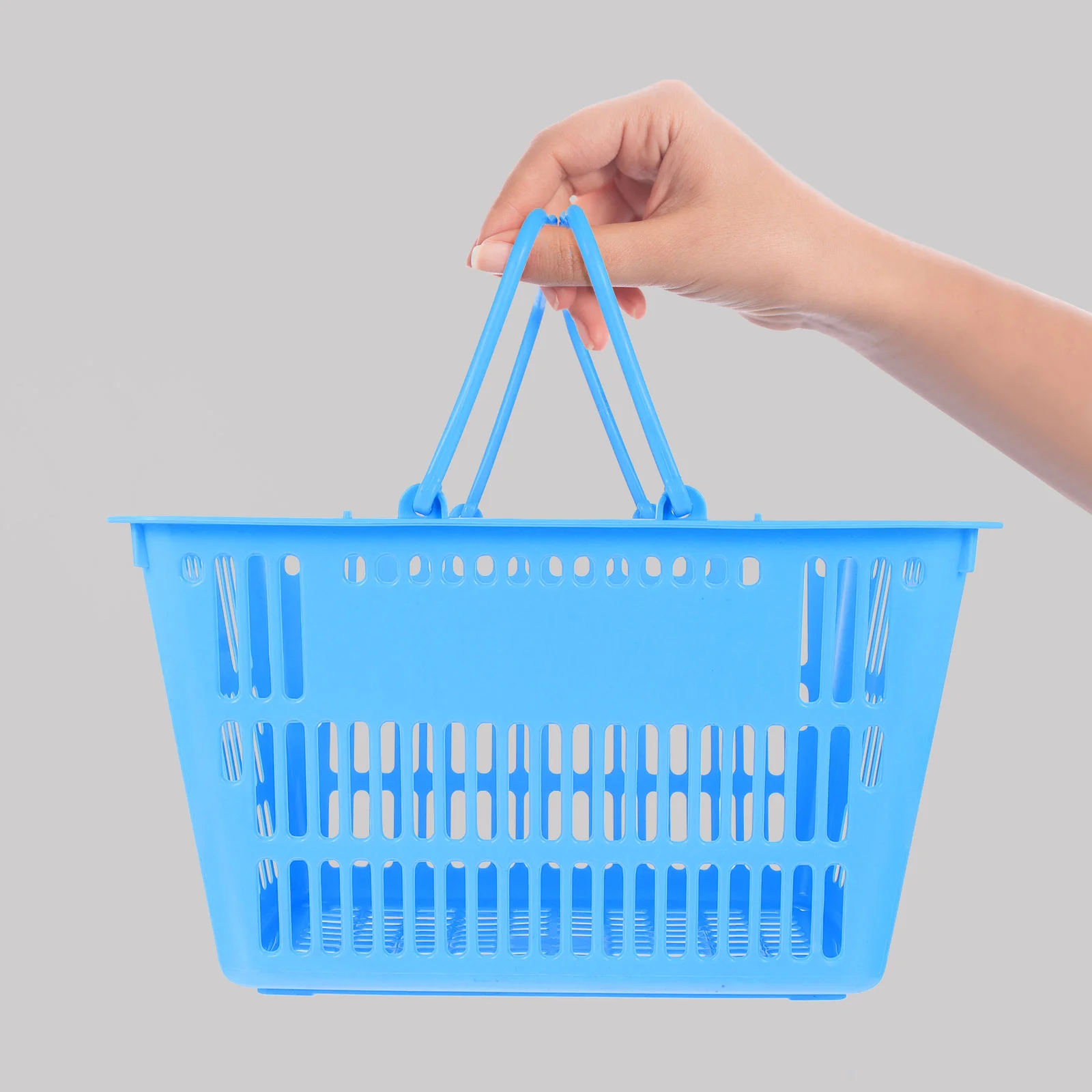 

Practical Shopping Basket Vegetable Storage Basket Supermarket Food Holder