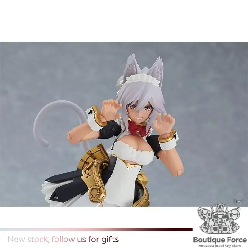 Фото Коллекционная подвижная пластиковая фигурка Maidroid Kuon Guilty Princess PLAMAX GP-06 160 мм с ножнами для ножей и косой, сборная модель №5