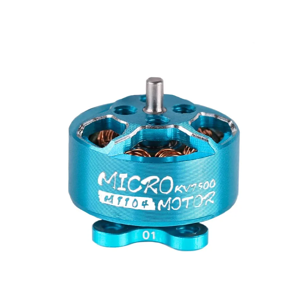 T-motor Micro M1104 M1106 KV7500 KV6000 бесщеточный двигатель Фристайл FPV дистанционное управление 90 мм 110 мм беспилотный FPV мотор с внешним ротором