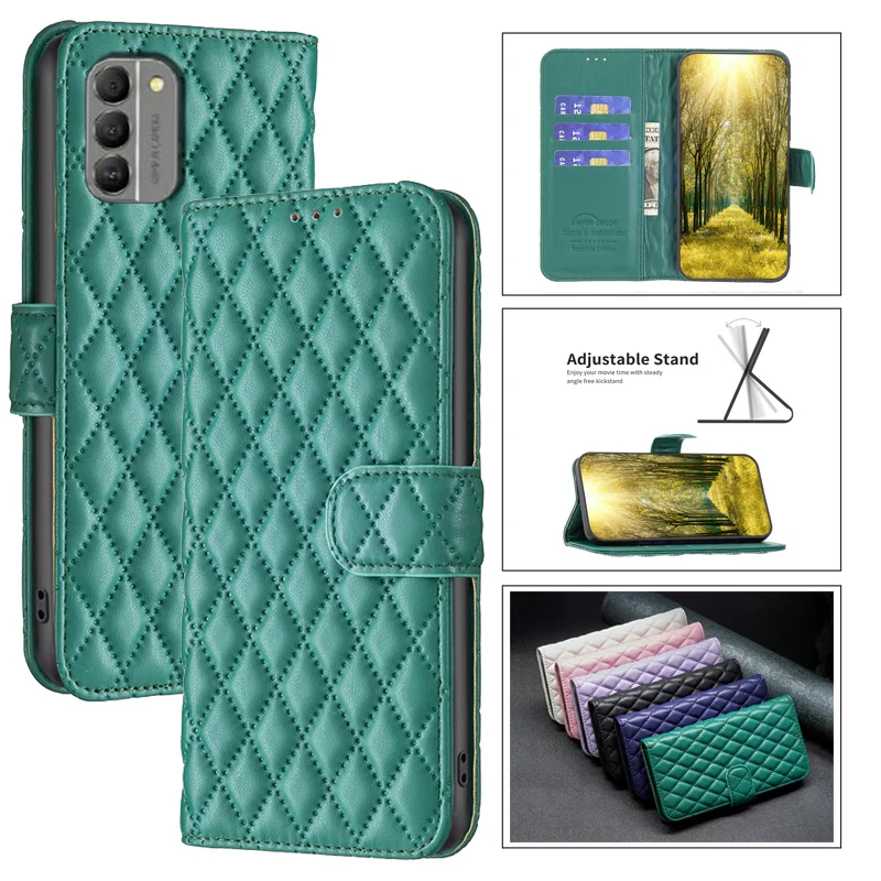 

Leather Case Wallet Cover For Nokia G42 G310 C110 C12 C22 G22 C32 X30 C21 G21 G11 Nokiag42 Stand Coque Flip Phone Protect Cases