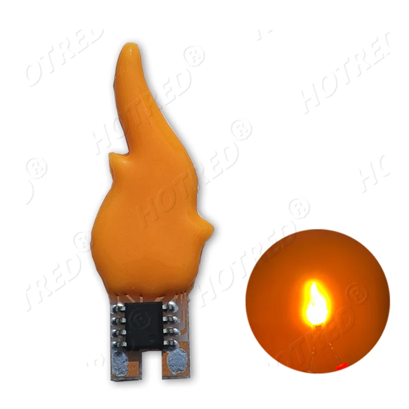 

Светодиодные свечи-вспышки Edison Flame HotRed