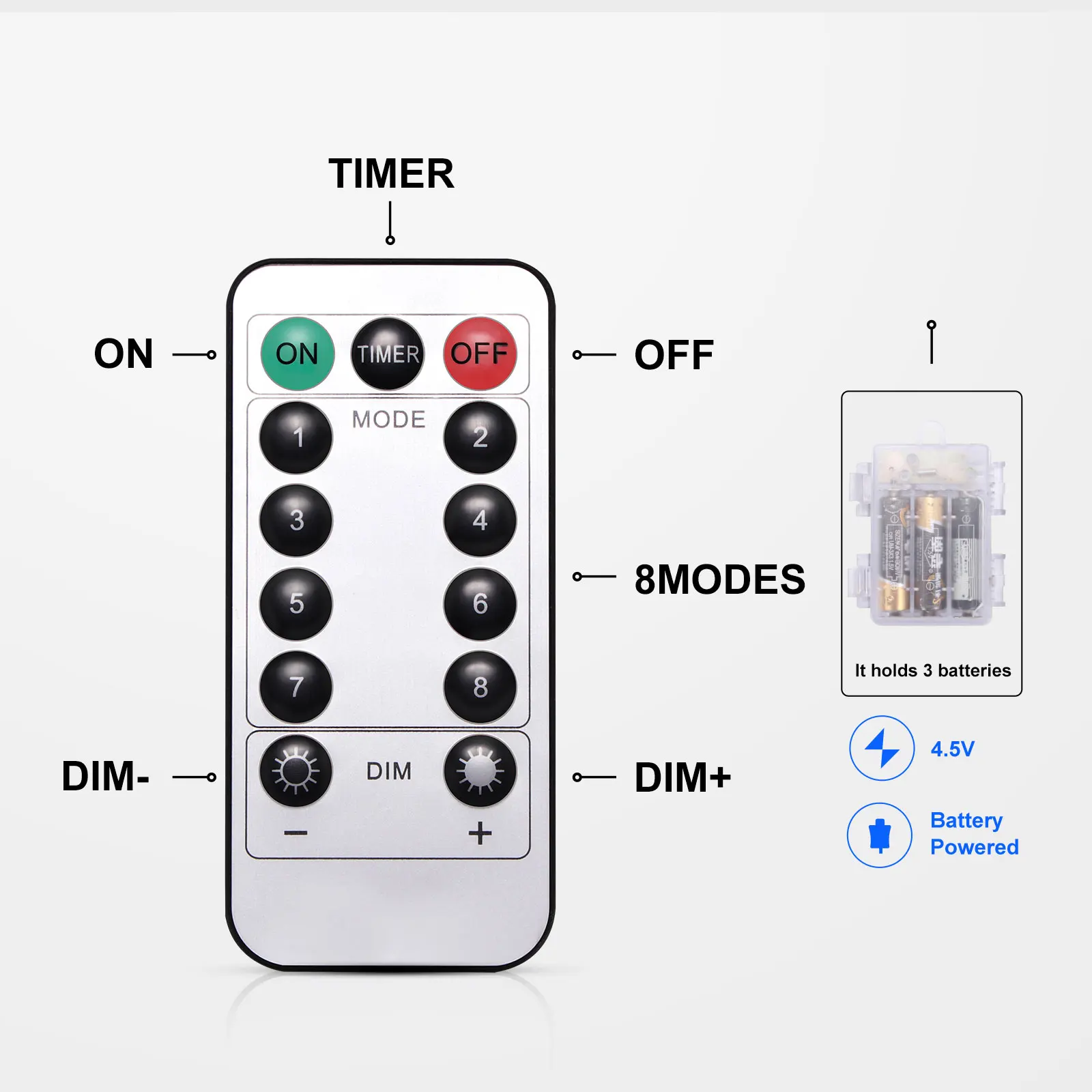 Рисунок 5 - Светодиодная гирлянда с круглыми лампочками