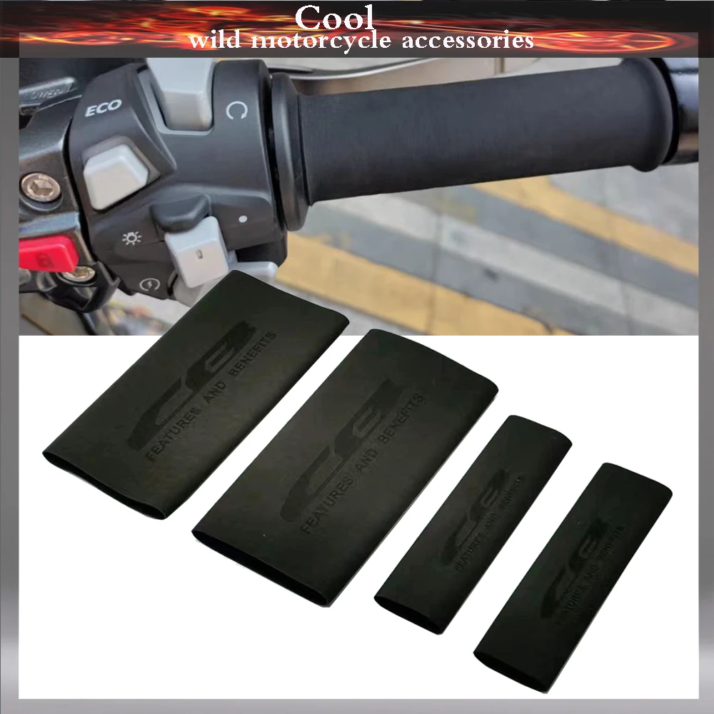 

For Honda CB400 CB150R CB125R CB300R CB400X/F CB500X Motorcycle Universal Heat Shrinkable Grip Cover Non-slip Rubber Grip Glove