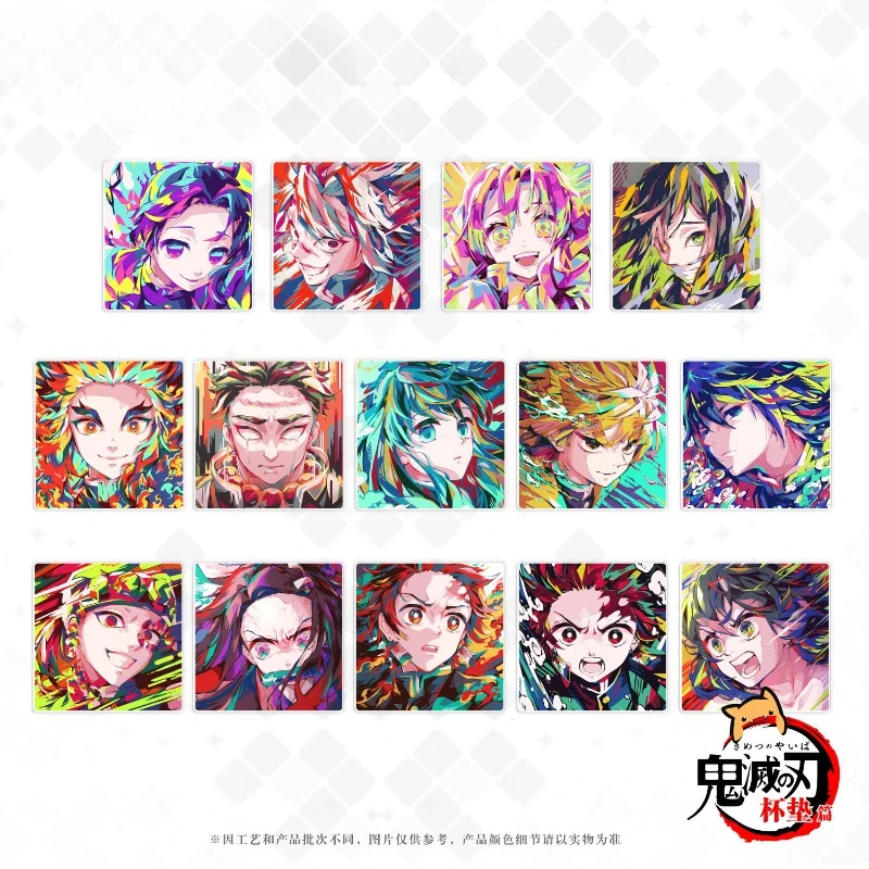 Изолированный коврик для стола с изображением тангиро камадо тоkitou Muichirou Giyu Tomioka