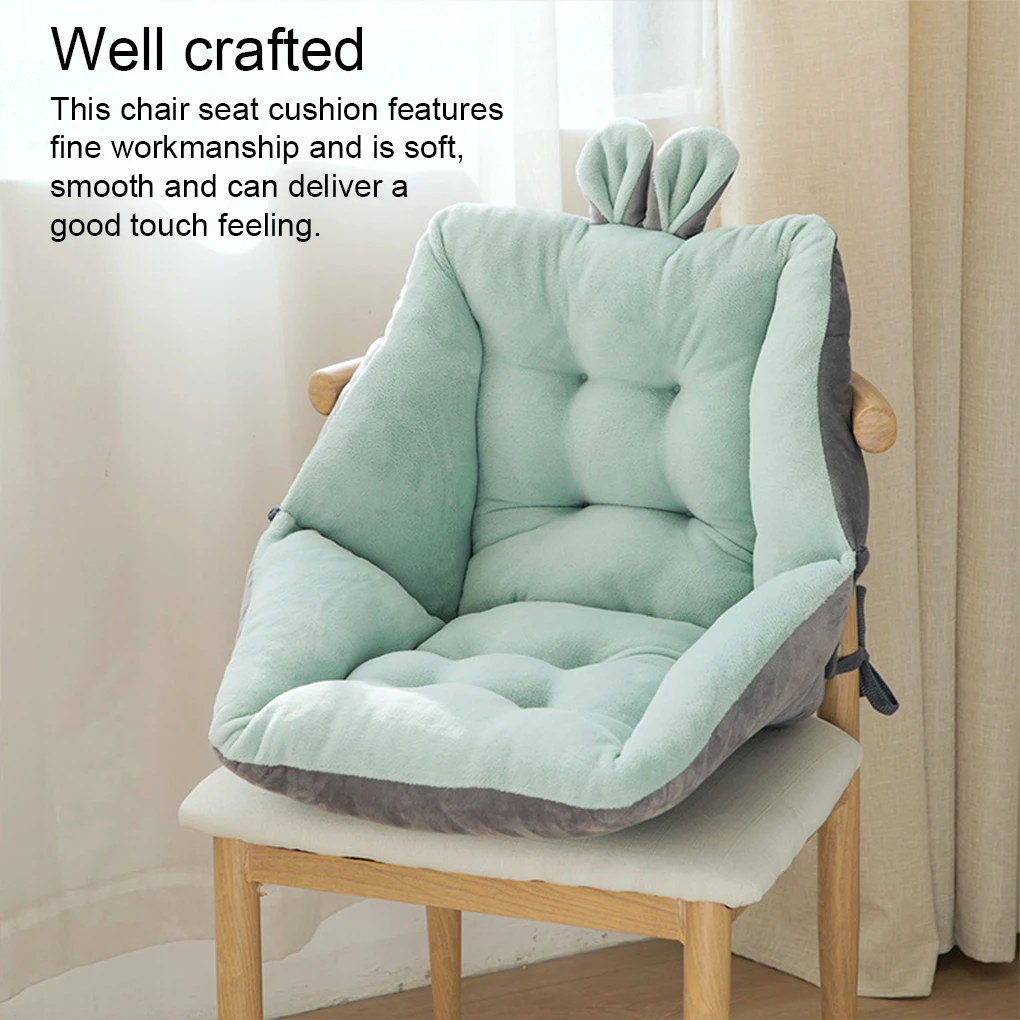 

Подушка для сиденья стула Очаровательная плюшевая подушка для ягодиц для офиса отеля Многоразовые моющиеся сидячие подушки для снятия давления