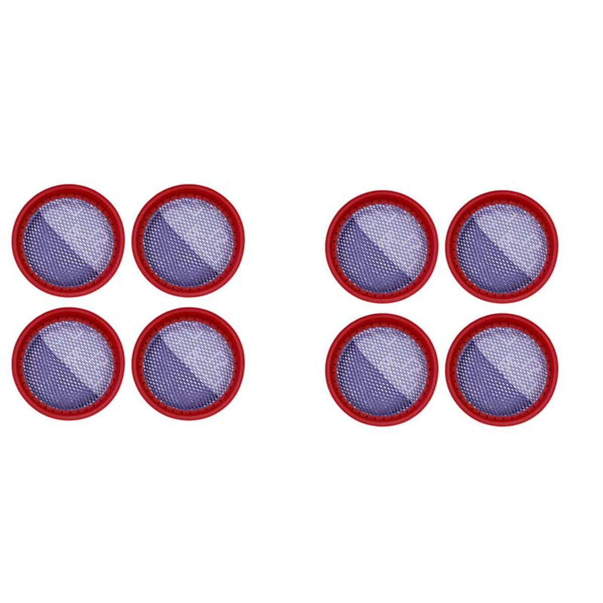 8 шт. сменный моющийся фильтр для пылесоса D18 D008Pro