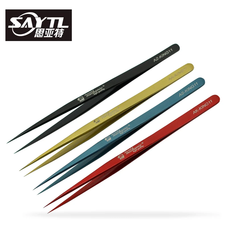 Промышленный высокопрочный цветной Пинцет для печатной платы, материнской платы, Ремонтный инструмент Горячая Распродажа Промышленный высокопрочный цветной Пинцет для печатной платы, материнской платы, Ремонтный инструмент Горячая Распродажа