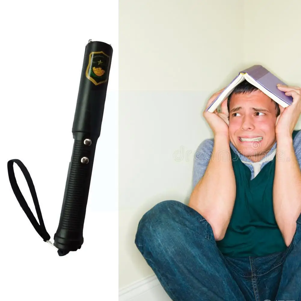 

Electric Shocking Flashlight April Fool's Tricky Stick Shock Prank Toy Deceive Electric Shock Stick Toy For Adult Kids T1t9