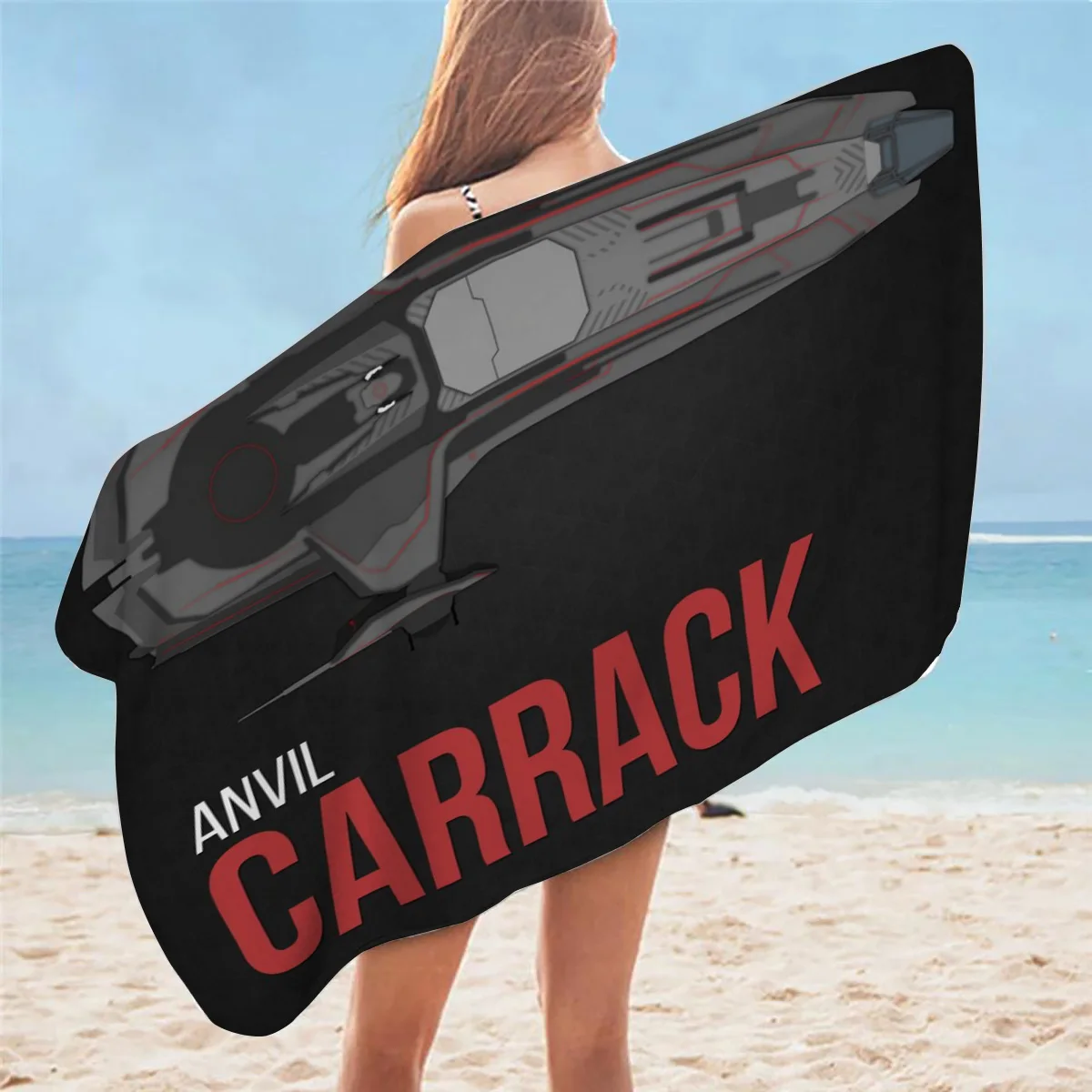 Наковальня Carrack модные мягкие банные полотенца с 3D рисунком удобное пляжное