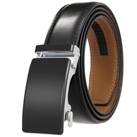 quality fashion trend zinc alloy automatic buckle belt casual mens business belt new texture youth simple design belt p3881