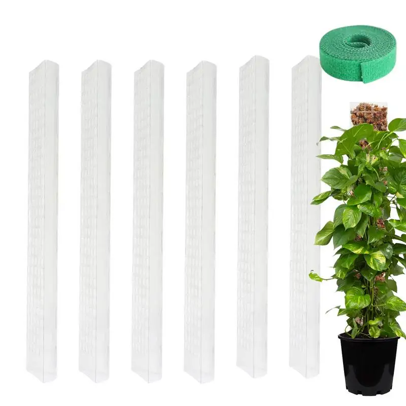 

Палочки для поддержки растений Monstera, палочки для подъема растений ручной работы, моховые палочки для поддержки роста растений