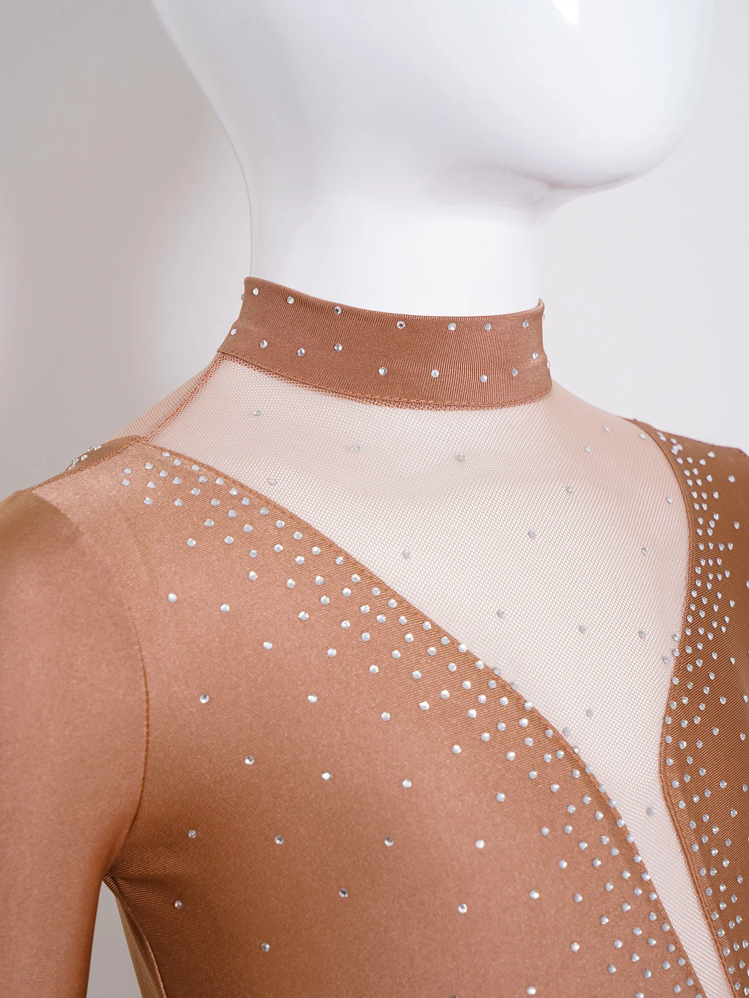 Детский костюм для фигурного катания девочек современное лирическое