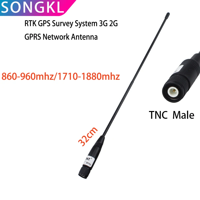 RTK GPS Survey System 2G 3G GPRS Network network Antenna TNC-J for STONEX SOUTH SANDING UniStrong  CHCNAV GNSS Receiver QT0822D
